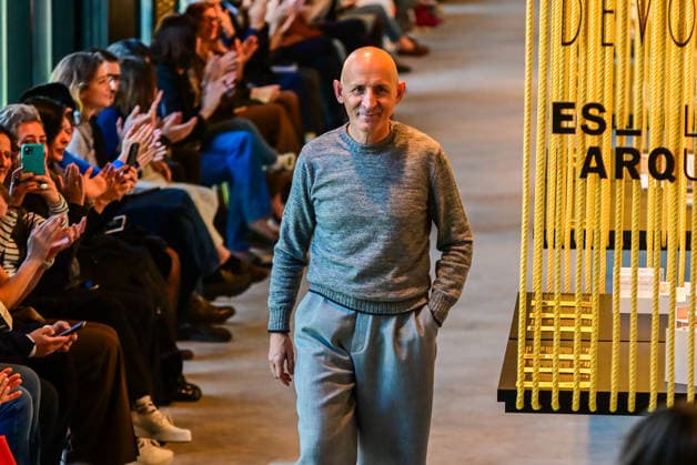March 16, 2026, Madrid, Madrid, SPAIN: Models walk the runway during the Devota & Lomba Fall Winter 2026 2027 fashion show as part of Madrid es Moda at Casa de la Arquitectura on in Madrid Madrid SPAIN - ZUMAz108 20260316_znp_z108_001 Copyright: xRichardxZubelzux
