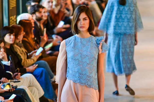 March 16, 2026, Madrid, Madrid, SPAIN: Models walk the runway during the Devota & Lomba Fall Winter 2026 2027 fashion show as part of Madrid es Moda at Casa de la Arquitectura on in Madrid Madrid SPAIN  - ZUMAz108 20260316_znp_z108_061 Copyright: xRichardxZubelzux