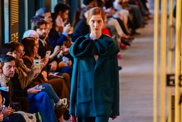March 16, 2026, Madrid, Madrid, SPAIN: Models walk the runway during the Devota & Lomba Fall Winter 2026 2027 fashion show as part of Madrid es Moda at Casa de la Arquitectura on in Madrid Madrid SPAIN  - ZUMAz108 20260316_znp_z108_035 Copyright: xRichardxZubelzux