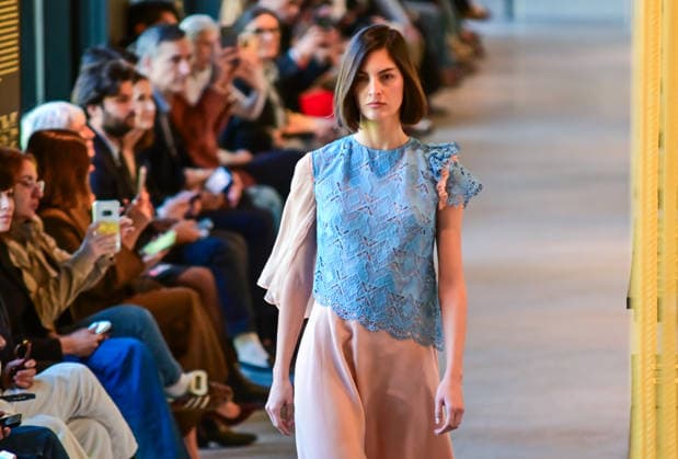 March 16, 2026, Madrid, Madrid, SPAIN: Models walk the runway during the Devota & Lomba Fall Winter 2026 2027 fashion show as part of Madrid es Moda at Casa de la Arquitectura on in Madrid Madrid SPAIN  - ZUMAz108 20260316_znp_z108_065 Copyright: xRichardxZubelzux