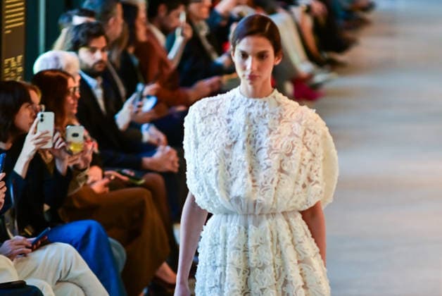 March 16, 2026, Madrid, Madrid, SPAIN: Models walk the runway during the Devota & Lomba Fall Winter 2026 2027 fashion show as part of Madrid es Moda at Casa de la Arquitectura on in Madrid Madrid SPAIN - ZUMAz108 20260316_znp_z108_009 Copyright: xRichardxZubelzux