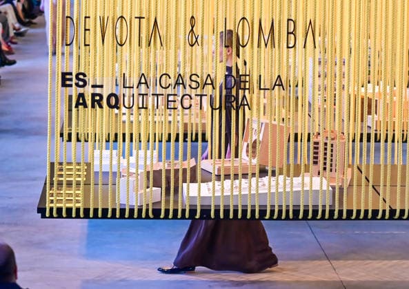 March 16, 2026, Madrid, Madrid, SPAIN: Models walk the runway during the Devota & Lomba Fall Winter 2026 2027 fashion show as part of Madrid es Moda at Casa de la Arquitectura on in Madrid Madrid SPAIN - ZUMAz108 20260316_znp_z108_019 Copyright: xRichardxZubelzux