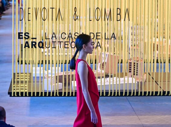 March 16, 2026, Madrid, Madrid, SPAIN: Models walk the runway during the Devota & Lomba Fall Winter 2026 2027 fashion show as part of Madrid es Moda at Casa de la Arquitectura on in Madrid Madrid SPAIN - ZUMAz108 20260316_znp_z108_020 Copyright: xRichardxZubelzux