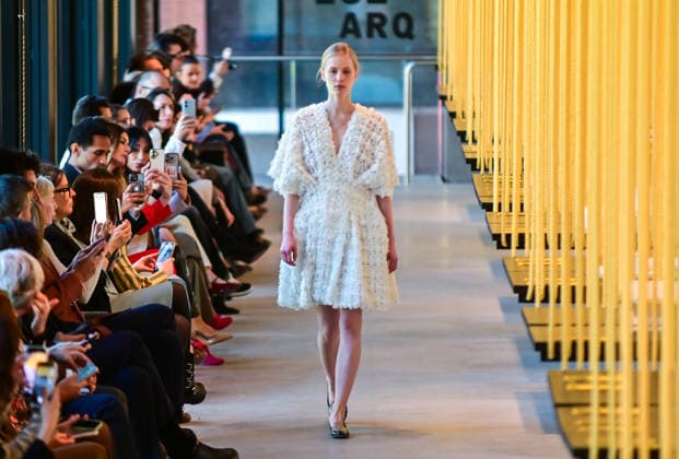 March 16, 2026, Madrid, Madrid, SPAIN: Models walk the runway during the Devota & Lomba Fall Winter 2026 2027 fashion show as part of Madrid es Moda at Casa de la Arquitectura on in Madrid Madrid SPAIN - ZUMAz108 20260316_znp_z108_046 Copyright: xRichardxZubelzux