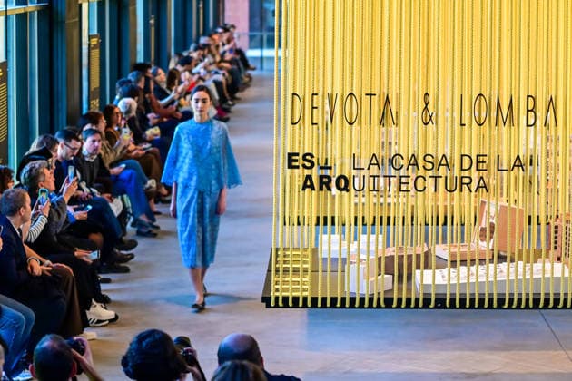 March 16, 2026, Madrid, Madrid, SPAIN: Models walk the runway during the Devota & Lomba Fall Winter 2026 2027 fashion show as part of Madrid es Moda at Casa de la Arquitectura on in Madrid Madrid SPAIN - ZUMAz108 20260316_znp_z108_062 Copyright: xRichardxZubelzux