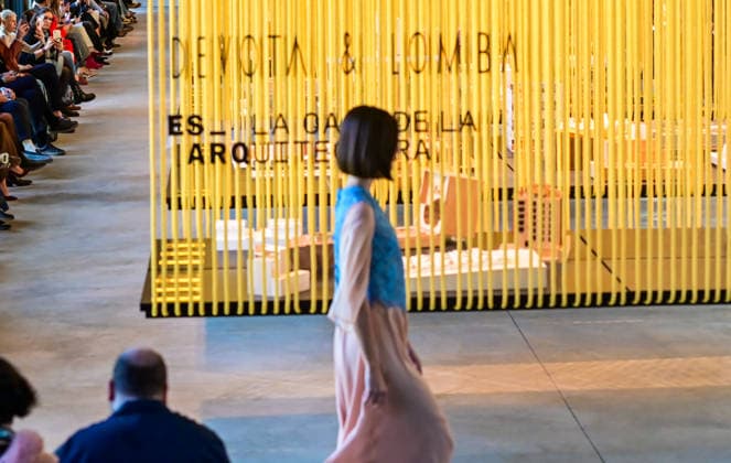 March 16, 2026, Madrid, Madrid, SPAIN: Models walk the runway during the Devota & Lomba Fall Winter 2026 2027 fashion show as part of Madrid es Moda at Casa de la Arquitectura on in Madrid Madrid SPAIN - ZUMAz108 20260316_znp_z108_067 Copyright: xRichardxZubelzux