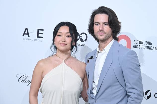 Lana Condor, Anthony De La Torre at arrivals for 34th Annual Elton John AIDS Foundation Academy Awards Viewing Party, West Hollywood Park, Los Angeles, CA, March 15, 2026. Photo By: Michael Mattes Everett Collection 34th Annual Elton John AIDS Foundation Academy Awards Viewing Party PUBLICATIONXNOTxINxCANxCHNxFRAxITAxJPNxNORxPOLxRUSxESPxUKxUSA