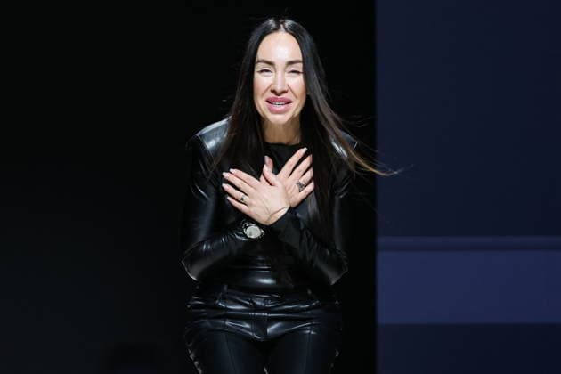 RUSSIA, MOSCOW - MARCH 16, 2026: Addicted_to designer and founder Olesya Kosopletkina attends a runway show for Addicted_to as part of the 6th Moscow Fashion Week at the Manege Central Exhibition Hall (Moscow Manege) Moscow Russia  - ZUMAt113 20260316_zaa_t113_280 Copyright: xValeryxSharifulinx