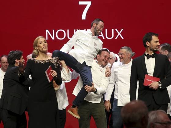 CEREMONIE GUIDE MICHELIN PHOTOPQR NICE MATIN Jean François Ottonello Monaco 16 03 2026 CEREMONIE GUIDE MICHELIN France et Monaco au Grimaldi Forum de Monaco Nouveau chef 3 etoiles, Michael Arnoult Les Moranieres a Jongieux the 2026 Michelin Guide award winners ceremony in Monaco on March 16, 2026 Monaco France  Copyright: xPHOTOPQR NICExMATIN MAXPPPxJeanxFrançoisxOttonellox 20260316NIM5385 20260316NIM5385