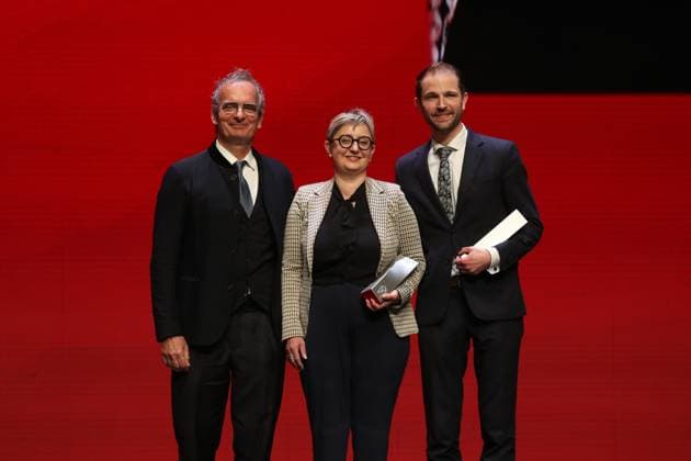 CEREMONIE GUIDE MICHELIN PHOTOPQR NICE MATIN Jean François Ottonello Monaco 16 03 2026 CEREMONIE GUIDE MICHELIN 2026 France et Monaco au Grimaldi Forum de Monaco Anne Humbrecht, la table du gourmet a Riquewihr et Edmond Gasser PIC a Valence, Prix Michelin Sommelier the 2026 Michelin Guide award winners ceremony in Monaco on March 16, 2026 Monaco France  Copyright: xPHOTOPQR NICExMATIN MAXPPPxJeanxFrançoisxOttonellox 20260316NIM5434 20260316NIM5434