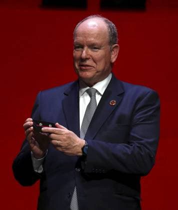 CEREMONIE GUIDE MICHELIN PHOTOPQR NICE MATIN Jean François Ottonello Monaco 16 03 2026 CEREMONIE GUIDE MICHELIN 2026 France et Monaco au Grimaldi Forum de Monaco le prince Albert II avec ses noiveaux boutons de manchettes Michelin the 2026 Michelin Guide award winners ceremony in Monaco on March 16, 2026 Monaco France  Copyright: xPHOTOPQR NICExMATIN MAXPPPxJeanxFrançoisxOttonellox 20260316NIM5451 20260316NIM5451