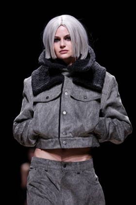 RUSSIA, MOSCOW - MARCH 16, 2026: A model showcases creations during a runway show for Capparel as part of the 6th Moscow Fashion Week at the Manege Central Exhibition Hall (Moscow Manege). Arina Antonova TASS  90145014