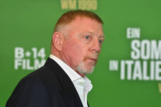 Boris BECKER, single picture,cropped single motif,portrait,portrait premiere A SUMMER IN ITALY World Cup 1990 on 16 03 20226 at the Mathaeser Cinema in Munich Red Carpet,Red Carpet