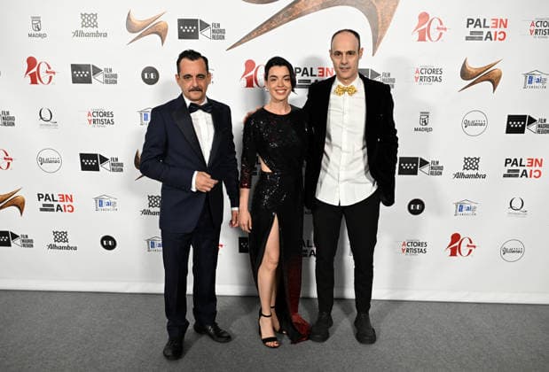 Photocall of the 34th edition of the Actors and Actresses Union Awards Jorge Basanta, Anna Coll and Félix Estaire pose at the photocall of the 34th edition of the Actors and Actresses Union Awards, on March 16, 2026, in Madrid Spain The Union Awards have a characteristic that makes them unique and special, as they are the vote of the profession, being the Unions own membership who chooses the winners from among all their partners March 16, 2026 José Madrid Madrid Spain  Copyright: xJosÃ xOlivax 7372627
