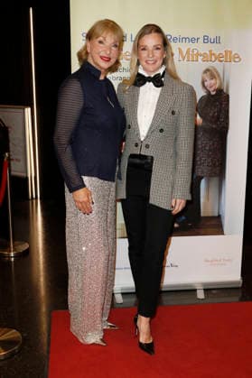 Sabine Kaack and Kim Sarah Brandts at the premiere of the literature concert Sabine Kaack United Baroque Der Geist der Mirabelle at the Ohnsorg Theater Hamburg, 16 03 2026 Foto:xC.xTamckex xFuturexImagex mirabelle_6314