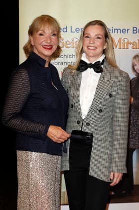 Sabine Kaack and Kim Sarah Brandts at the premiere of the literature concert Sabine Kaack United Baroque Der Geist der Mirabelle at the Ohnsorg Theater Hamburg, 16 03 2026 Foto:xC.xTamckex xFuturexImagex mirabelle_6315