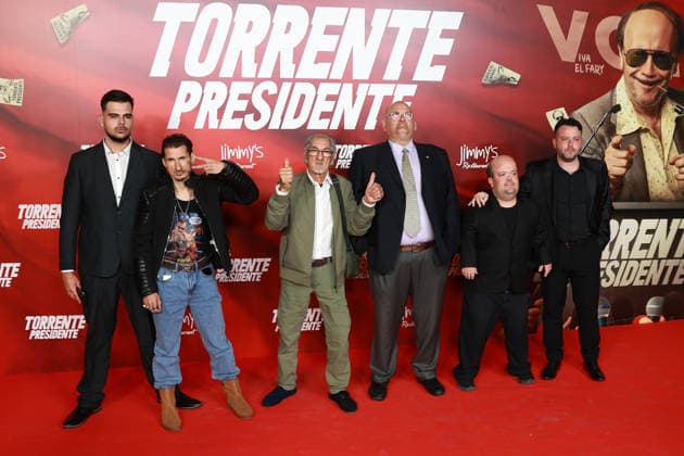 Premier of the film Torrente Presidente Guests during the premiere of the film Torrente Presidente at the Cines Callao, on March 16, 2026, in Madrid Spain Filmmaker Santiago Segura returns this Friday, March 13, to Spanish theaters with Torrente Presidente , the sixth installment of his successful saga that began in 1998 with Torrente, el brazo tonto de la ley CINEMA PREMIERE GENTE José Madrid Madrid Madrid Espana  Copyright: xJosÃ xRuizx 7372665