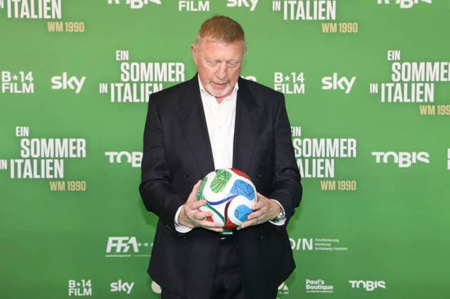 Boris Becker at the premiere of the documentary film Ein Sommer in Italien WM 1990 at Mathäser Filmpalast Munich, 16 03 2026 Foto:xD.xBedrosianx xFuturexImagex wm_6312