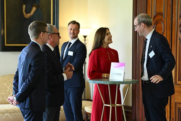 DENMARK ROYALS AUSTRALIA VISIT, Denmark s Queen Mary (2nd right) during a meeting with Danish industry leaders at Government House in Melbourne, Tuesday, March 17, 2026. ( NO ARCHIVING Melbourne Victoria Australia  Copyright: xJamesxRossx 20260317155071106324