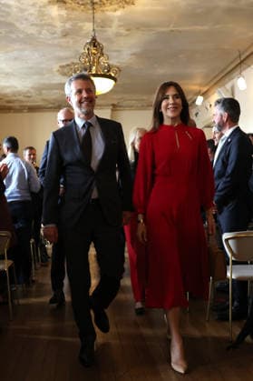 DENMARK ROYALS AUSTRALIA VISIT, Denmark™s King Frederik¯X and Queen Mary depart after a presentation on the sustainable redevelopment of Fredensborg Palace™s circular annex in Melbourne on Tuesday, March¯17,¯2026. ( Melbourne Victoria AUSTRALIA  Copyright: xMartinxKeepx 20260317154884500578