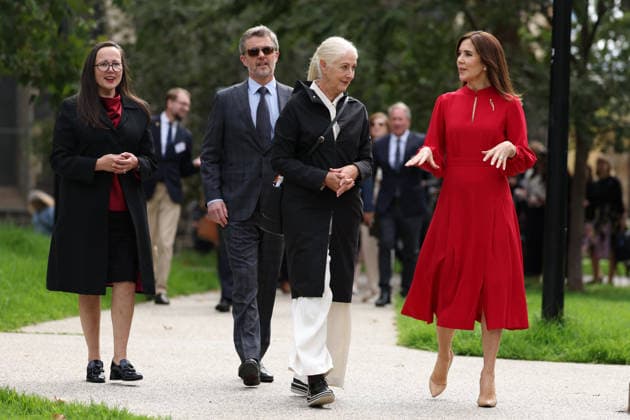 DENMARK ROYALS AUSTRALIA VISIT, DenmarkÕs King Frederik X (2nd eft) and Queen Mary (right) tour the Prahran redevelopment project and walk to Sophia at The Prahran Arcade with VictoriaÕs Minister for Planning, Harriet Shing (left), and Australian architect Jill Garner in Melbourne on Tuesday, March 17, 2026. ( Melbourne Victoria AUSTRALIA  Copyright: xMartinxKeepx 20260317184405339966