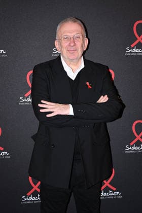 Sidaction 2026 Launch Party - Paris French fashion designer and renowned couturier Jean-Paul Gaultier during the Sidaction 2026 launch party at the Lido in Paris on March 16, 2026. Photo by Tomas Stevens ABACAPRESS.COM Paris France  Copyright: xStevensxTomas ABACAx