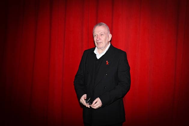 Sidaction 2026 Launch Party - Paris French fashion designer and renowned couturier Jean-Paul Gaultier during the Sidaction 2026 launch party at the Lido in Paris on March 16, 2026. Photo by Tomas Stevens ABACAPRESS.COM Paris France  Copyright: xStevensxTomas ABACAx