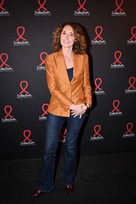 Sidaction 2026 Launch Party - Paris French journalist Marie-Sophie Lacarrau during the Sidaction 2026 launch party at the Lido in Paris on March 16, 2026. Photo by Tomas Stevens ABACAPRESS.COM Paris France  Copyright: xStevensxTomas ABACAx