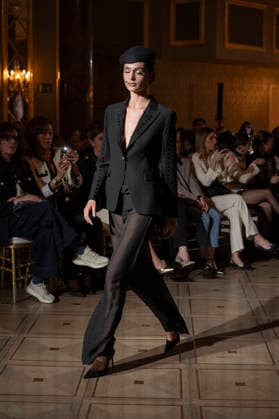 The Extreme Collection - MadridEsModa Fashion Week Madrid A model walks the runway wearing a design by The Extreme Collection during MadridEsModa Fashion Week in hotel Wwlinton de Madrid , 16 March 2026 Spain Madrid Spain Copyright: xAtilanoxGarciax xSOPAxImagesx photos08758