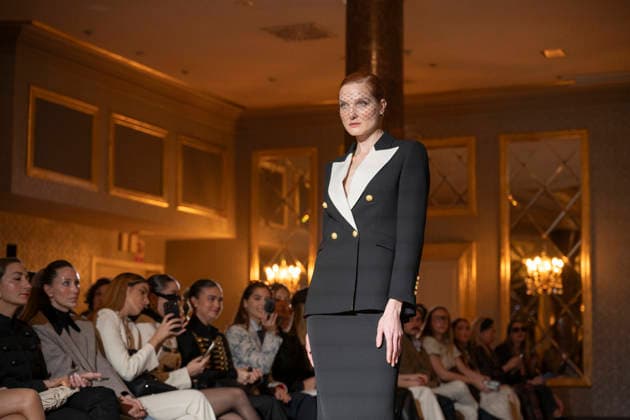 The Extreme Collection - MadridEsModa Fashion Week Madrid A model walks the runway wearing a design by The Extreme Collection during MadridEsModa Fashion Week in hotel Wwlinton de Madrid , 16 March 2026 Spain Madrid Spain Copyright: xAtilanoxGarciax xSOPAxImagesx photos08760