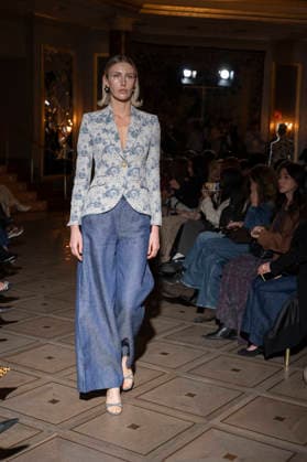 The Extreme Collection - MadridEsModa Fashion Week Madrid A model walks the runway wearing a design by The Extreme Collection during MadridEsModa Fashion Week in hotel Wwlinton de Madrid , 16 March 2026 Spain Madrid Spain Copyright: xAtilanoxGarciax xSOPAxImagesx photos08735