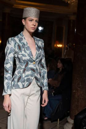 The Extreme Collection - MadridEsModa Fashion Week Madrid A model walks the runway wearing a design by The Extreme Collection during MadridEsModa Fashion Week in hotel Wwlinton de Madrid , 16 March 2026 Spain Madrid Spain Copyright: xAtilanoxGarciax xSOPAxImagesx photos08738