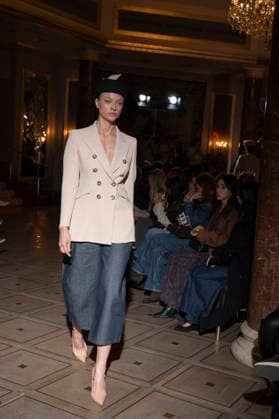 The Extreme Collection - MadridEsModa Fashion Week Madrid A model walks the runway wearing a design by The Extreme Collection during MadridEsModa Fashion Week in hotel Wwlinton de Madrid , 16 March 2026 Spain Madrid Spain Copyright: xAtilanoxGarciax xSOPAxImagesx photos08739