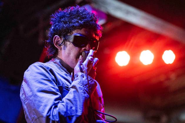 Music 2026: SXSW Music Fesitval MAR 16. March 16, 2026: Stefan Barraza, vocalist with Almost Heaven performing at the SXSW Music Festival, Marshall live from Mohawk. Austin, Texas. Mario Cantu CSM(Credit Image: Mario Cantu Cal Sport Media) Austin Texas United States of America EDITORIAL USE ONLY Copyright: xx ZUMA-20260316_faf_c04_037.jpg MarioxCantux csmphotothree481285
