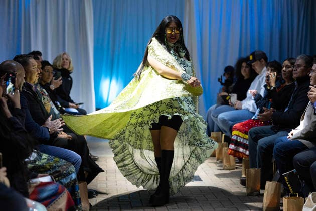 Music 2026: SXSW Music Fesitval MAR 16. March 16, 2026: Indigenous fashion show takes center stage at the New Mexico House during SXSW, transforming the runway into an expression of culture, identity, and creative sovereignty. The Courtyard ATX Live Music & Event Venue. Austin, Texas. Mario Cantu CSM(Credit Image: Mario Cantu Cal Sport Media) Austin Texas United States of America EDITORIAL USE ONLY Copyright: xx ZUMA-20260316_faf_c04_053.jpg MarioxCantux csmphotothree481308