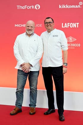 Les chefs Philippe Etchebest et Pascal Lombard Cérémonie des remises des Etoiles Michelin 2026 au Grimaldi Forum à Monaco le 16 mars 2026 1 étoile, 7 nouveaux 2 étoiles et 1 nouveau 3 étoiles pour lédition 2026 Bruno Bebert Bestimage Michelin Star Awards Ceremony 2026 at the Grimaldi Forum in Monaco on March 16, 2026 Monaco Monaco Monaco  Copyright: xBrunoxBebertx xBestimagexBrunoxBebertx xBestimagex
