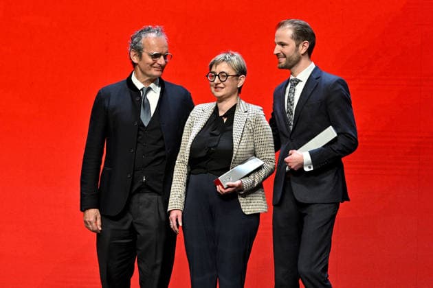 Edmond Gasser and Anne Humbrecht were awarded the Michelin Sommelier Prize Michelin Star Awards Ceremony 2026 at the Grimaldi Forum in Monaco on March 16, 2026 1 star, 7 new 2 stars and 1 new 3 star for the 2026 edition Bruno Bebert Bestimage Michelin Star Awards Ceremony 2026 at the Grimaldi Forum in Monaco on March 16, 2026 Monaco Monaco  Copyright: xBrunoxBebertx xBestimagexBrunoxBebertx xBestimagex