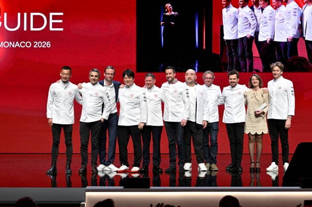Here, the chefs who received their second star Michelin Star Awards Ceremony 2026 at the Grimaldi Forum in Monaco on March 16, 2026 1 star, 7 new 2 stars and 1 new 3 star for the 2026 edition Bruno Bebert Bestimage Michelin Star Awards Ceremony 2026 at the Grimaldi Forum in Monaco on March 16, 2026 Monaco Monaco  Copyright: xBrunoxBebertx xBestimagexBrunoxBebertx xBestimagex