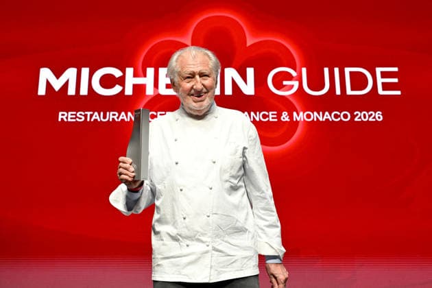 Chef Pierre Gagnaire received the Chef Mentor award Michelin Star Awards Ceremony 2026 at the Grimaldi Forum in Monaco on March 16, 2026 1 star, 7 new 2 stars and 1 new 3 star for the 2026 edition Bruno Bebert Bestimage Michelin Star Awards Ceremony 2026 at the Grimaldi Forum in Monaco on March 16, 2026 Monaco Monaco Monaco  Copyright: xBrunoxBebertx xBestimagexBrunoxBebertx xBestimagex