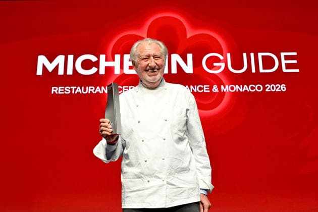 Chef Pierre Gagnaire received the Chef Mentor award Michelin Star Awards Ceremony 2026 at the Grimaldi Forum in Monaco on March 16, 2026 1 star, 7 new 2 stars and 1 new 3 star for the 2026 edition Bruno Bebert Bestimage Michelin Star Awards Ceremony 2026 at the Grimaldi Forum in Monaco on March 16, 2026 Monaco Monaco Monaco  Copyright: xBrunoxBebertx xBestimagexBrunoxBebertx xBestimagex