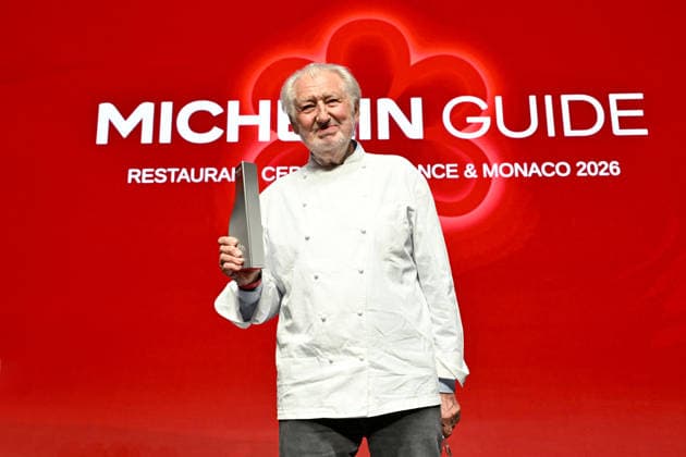 Chef Pierre Gagnaire received the Chef Mentor award Michelin Star Awards Ceremony 2026 at the Grimaldi Forum in Monaco on March 16, 2026 1 star, 7 new 2 stars and 1 new 3 star for the 2026 edition Bruno Bebert Bestimage Michelin Star Awards Ceremony 2026 at the Grimaldi Forum in Monaco on March 16, 2026 Monaco Monaco Monaco  Copyright: xBrunoxBebertx xBestimagexBrunoxBebertx xBestimagex