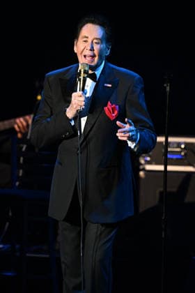 Wayne Newton performs during The Mr. Las Vegas Memories & Melodies Tour at The Parker Featuring: Wayne Newton Where: Fort Lauderdale, Florida, United States When: 16 Mar 2026 Credit: Robert Bell INSTARimages EDITORIAL USE ONLY. NOT FOR USE BY NEWSPAPERS BASED IN THE UK. Copyright: xx instar55560240