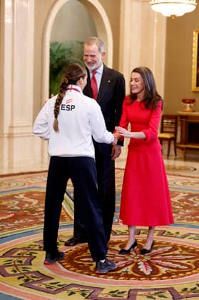 The King and Queen of Spain receive in audience the Spanish delegation to the Paralympic Winter Games Milano Cortina 2026 The King and Queen of Spain receive in audience the Spanish delegation to the Paralympic Winter Games Milano Cortina 2026 at the Zarzuela Palace, on March 17, 2026, in Madrid Spain KINGS AUDIENCE RECEPTION PARALYMPIC GAMES SPORTS 17 MARCH 2026 Antonio Gutié Madrid Madrid Madrid Spain  Copyright: xAntonioxGutiÃ rrezx 7372954