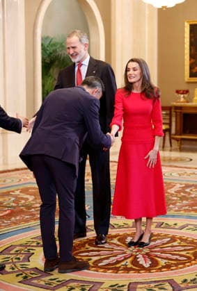 The King and Queen of Spain receive in audience the Spanish delegation to the Paralympic Winter Games Milano Cortina 2026 The King and Queen of Spain receive in audience the Spanish delegation to the Paralympic Winter Games Milano Cortina 2026 at the Zarzuela Palace, on March 17, 2026, in Madrid Spain KINGS AUDIENCE RECEPTION PARALYMPIC GAMES SPORTS 17 MARCH 2026 Antonio Gutié Madrid Madrid Madrid Spain  Copyright: xAntonioxGutiÃ rrezx 7372957