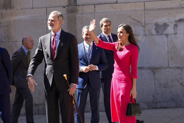The King and Queen of Spain visit Jaén on the occasion of the commemoration of the 1 200th anniversary of its capital The King and Queen of Spain during their visit to Jaén on the occasion of the commemoration of the 1 200th anniversary of its capital On March 17, 2026, in Jaén Andalucía, Spain The King and Queen of Spain, Don Felipe and Dona Letizia, have visited the City Hall, the Palace of Condestable Iranzo and the Banos Árabes Cultural Center on the occasion of the 1 200th anniversary of its capital city, the Palace of Condestable Iranzo and the Banos Árabes Cultural Center of Jaén on the occasion of the 1 200th anniversary of the capital of the city They were accompanied by the president of the Junta de Andalucía, Juanma Moreno, the  Copyright: xFranciscoxJ.xOlmox 7373360