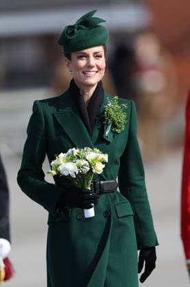 . 17 03 2026. Aldershot , United Kingdom. Kate Middleton, the Princess of Wales, at the Irish Guards at St.Patrick s Day Parade in Aldershot, United Kingdom.  xStephenxLockx xi-Imagesx IIM-26638-0023