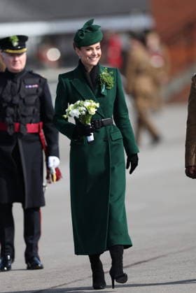 . 17 03 2026. Aldershot , United Kingdom. Kate Middleton, the Princess of Wales, at the Irish Guards at St.Patrick s Day Parade in Aldershot, United Kingdom.  xStephenxLockx xi-Imagesx IIM-26638-0025