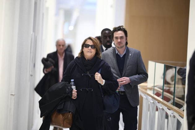 Trial of Alain Delon s children - Paris Alain-Fabien Delon pictured during trial of Famous French actor Alain Delon s sons sued for defamation by their sister Anouchka Delon at the Tribunal de Paris courthouse in Paris, France on March 17 2026. Photo by Raphael Lafargue ABACAPRESS.COM Paris France  Copyright: xLafarguexRaphael ABACAx