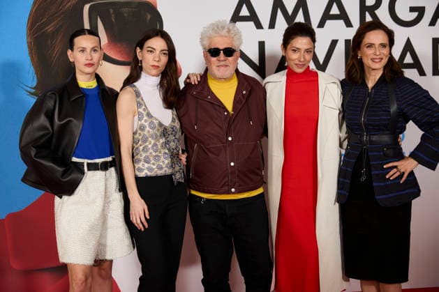 March 17, 2026, Madrid, Madrid, Spain: MILENA SMIT, VICTORIA LUENGO, PEDRO ALMODOVAR, BARBARA LENNIE AND AITANA SANCHEZ-GIJON attend the Ã¢â‚¬ËœAmarga NavidadÃ¢â‚¬â ¢ (Bitter Christmas) photocall Madrid Spain - ZUMAc260 20260317_zep_c260_080 Copyright: xMikexChicorrox