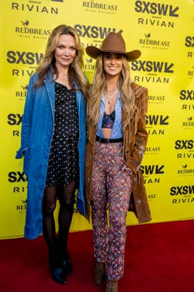 March 17, 2026, Austin, Tx, United States of America: Director AMY SCOTT and LAINEY WILSON on the red carpet for her movie KeepinÃ¢â‚¬â ¢ Country Cool at the Paramount Theater during the SXSW Film and TV Festival in Austin, Texas. Austin United States of America  - ZUMAw132 20260317_zap_w132_006 Copyright: xTomxWalkox